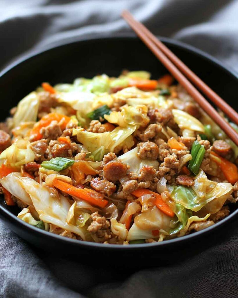 How to Serve Egg Roll in a Bowl