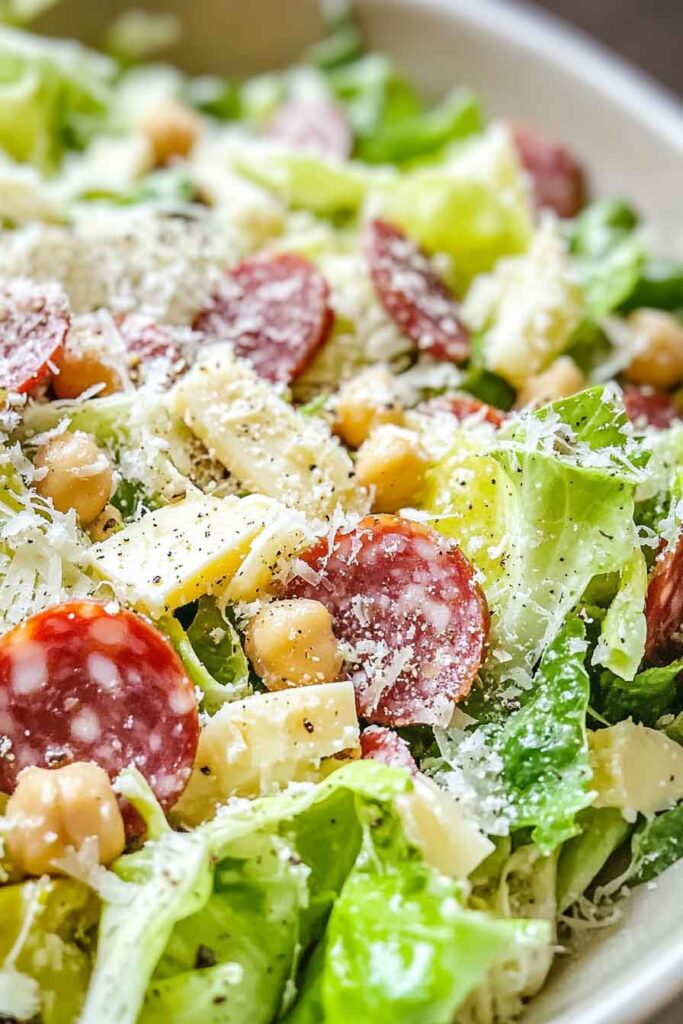 Ingredients for Famous La Scala Chopped Salad