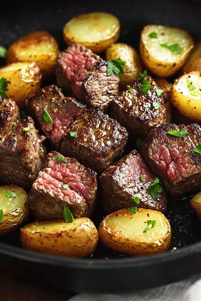 Garlic Butter Steak 