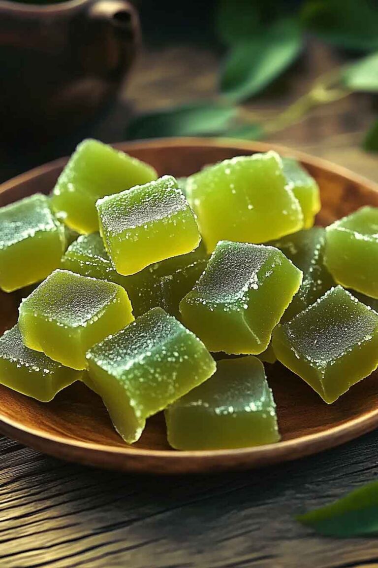 Green Tea Lemon Ginger Chews