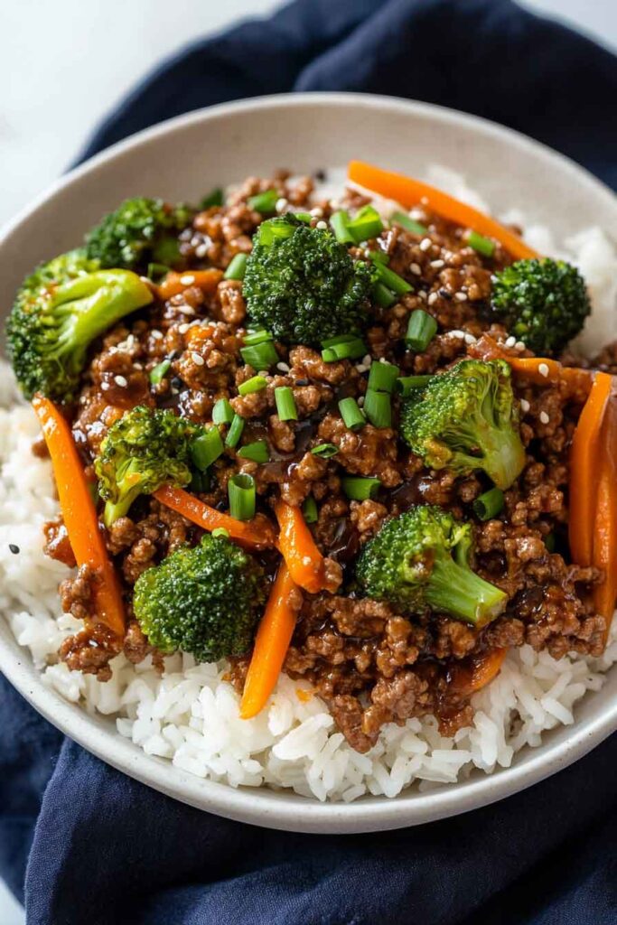 How to Make Ground Turkey Teriyaki Stir Fry 