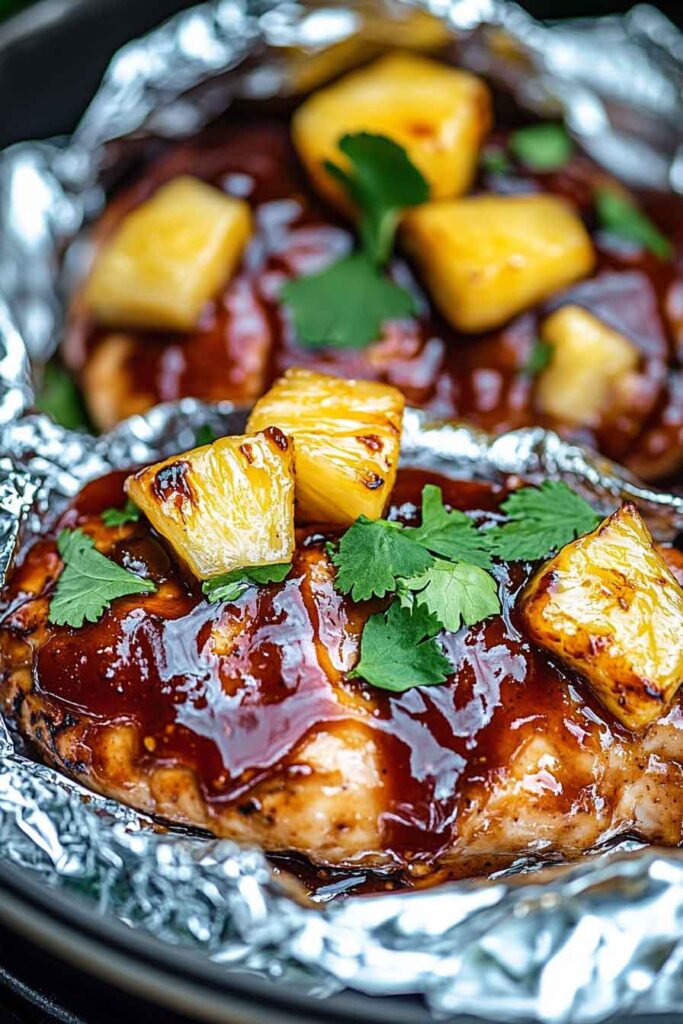 Variations for Hawaiian BBQ Chicken Foil Packets