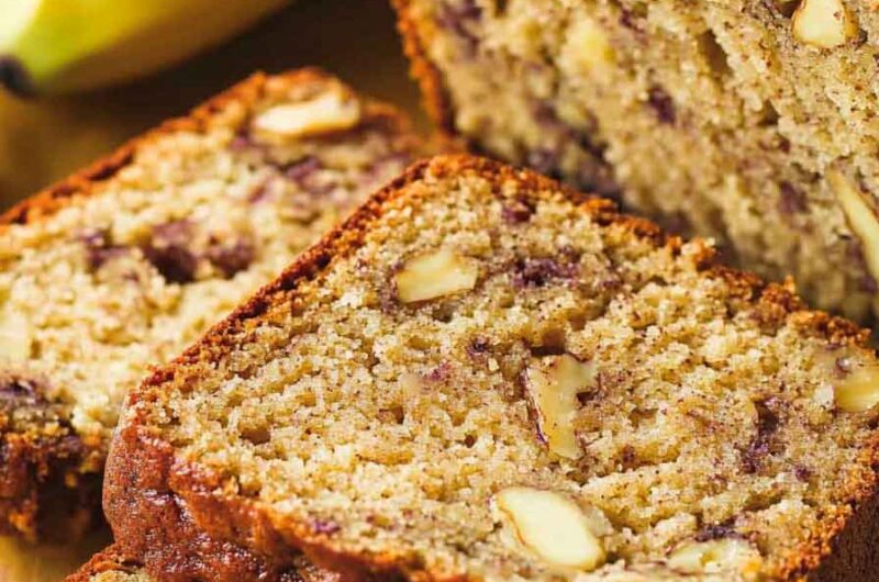 Moist Banana Bread Recipe