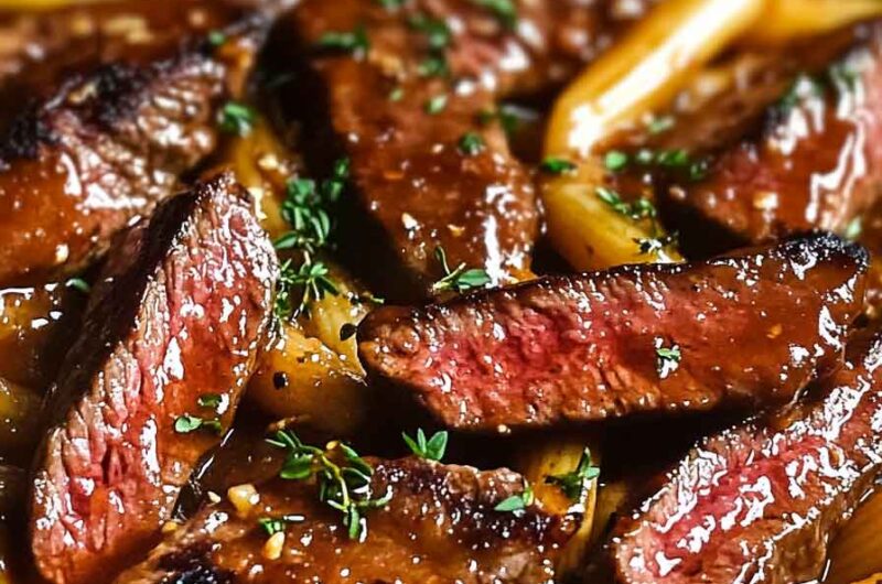 One Pan Bold Honey Bbq Steak Penne