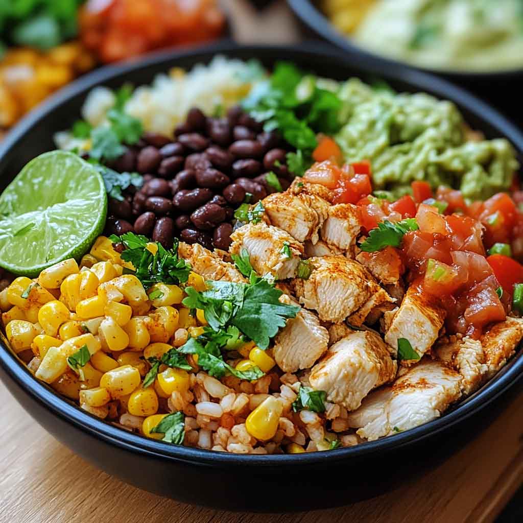 How to Make One Pan Chicken Burrito Bowl 
