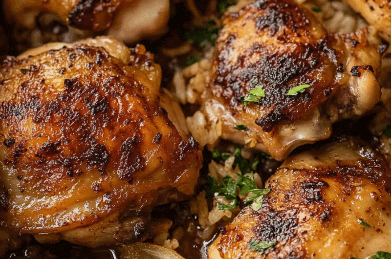 One Pot Chicken And Rice