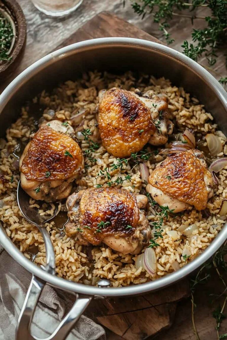 One Pot Chicken And Rice