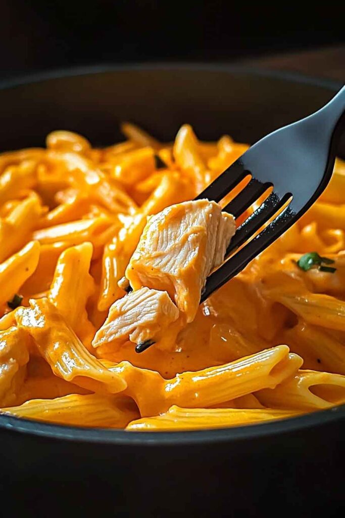 Creamy Buffalo Chicken Pasta