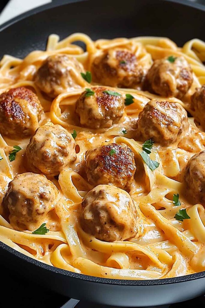 Variations for One Pot Creamy Cajun Meatball Pasta