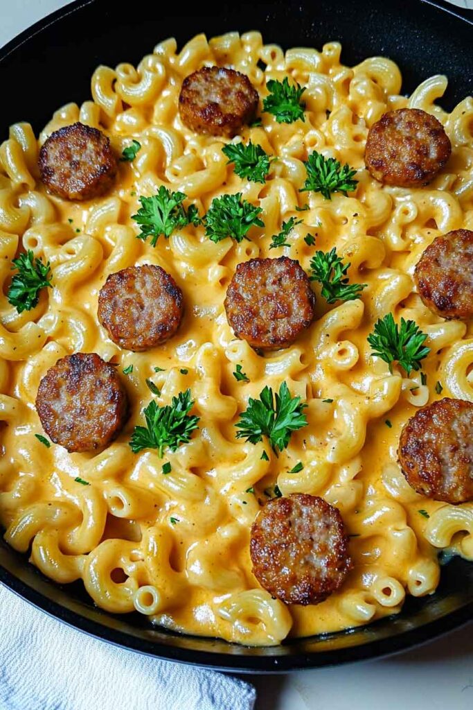 How to Make Smoky Cajun Sausage Cheese Mac 