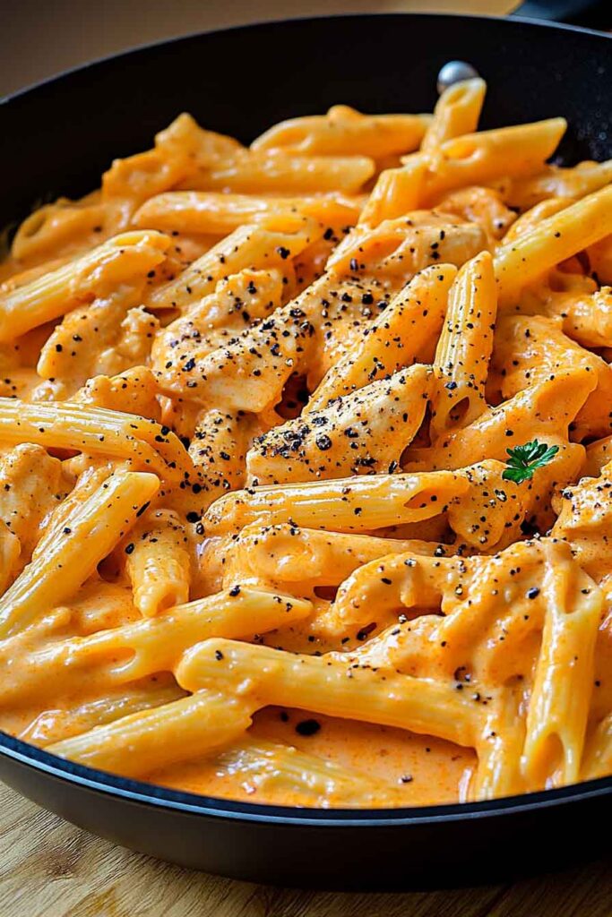 Buffalo Ranch Chicken Pasta