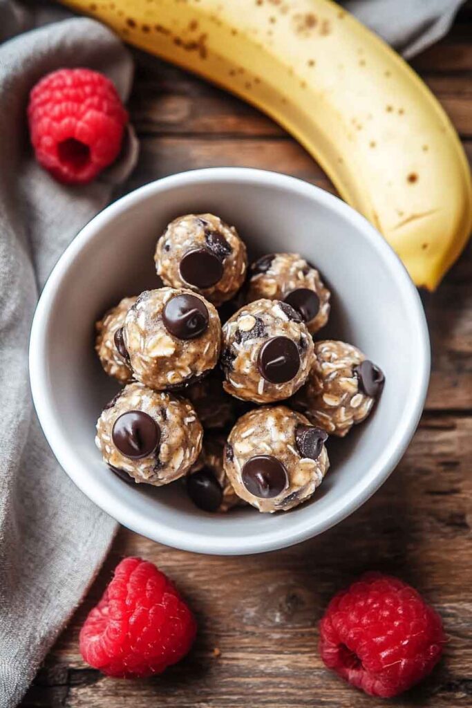 How to Make Peanut Butter Banana Chocolate Chip Energy Bites