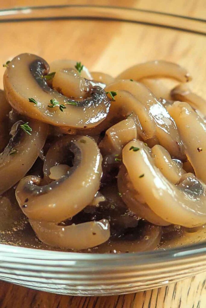 Pickled Mushrooms And Onions