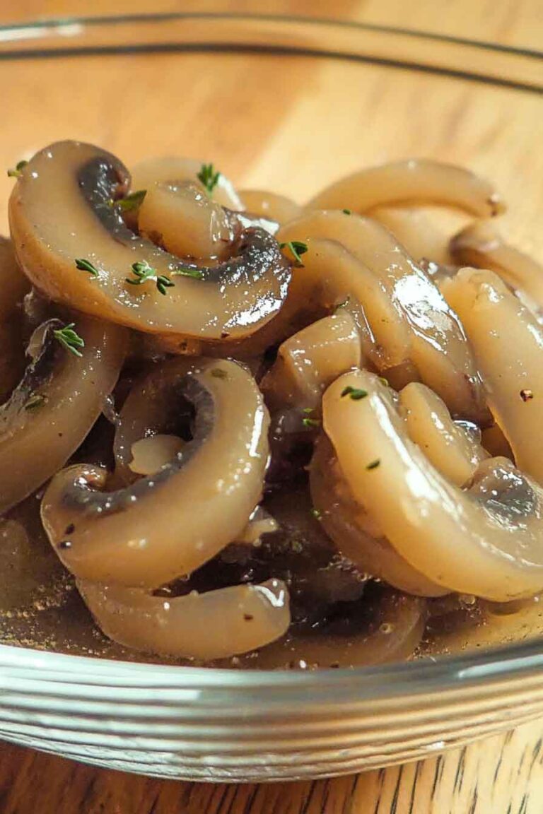 Pickled Mushrooms And Onions