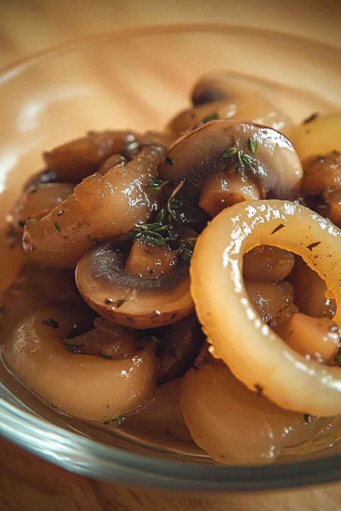 How to Make Pickled Mushrooms and Onions 