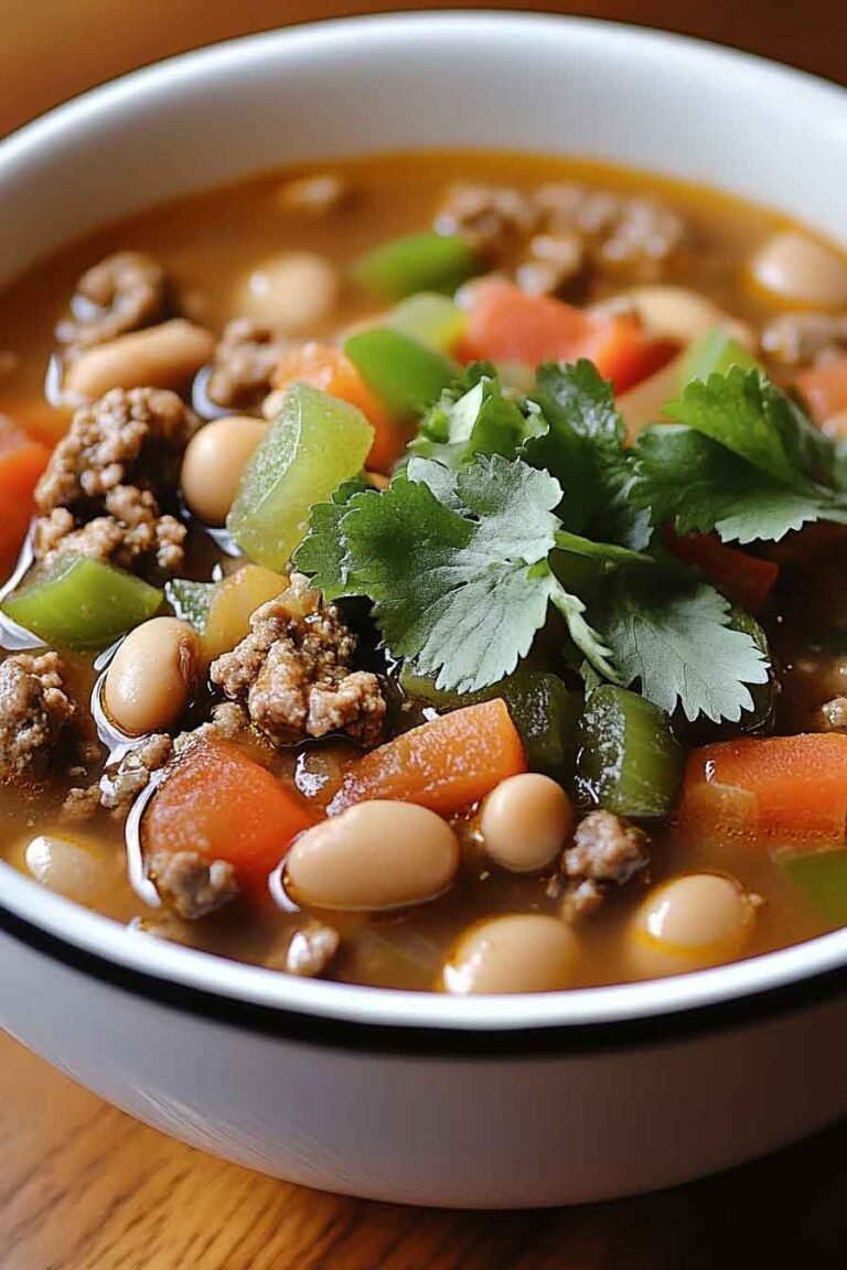 Pinto Beans Green Chile And Beef Soup