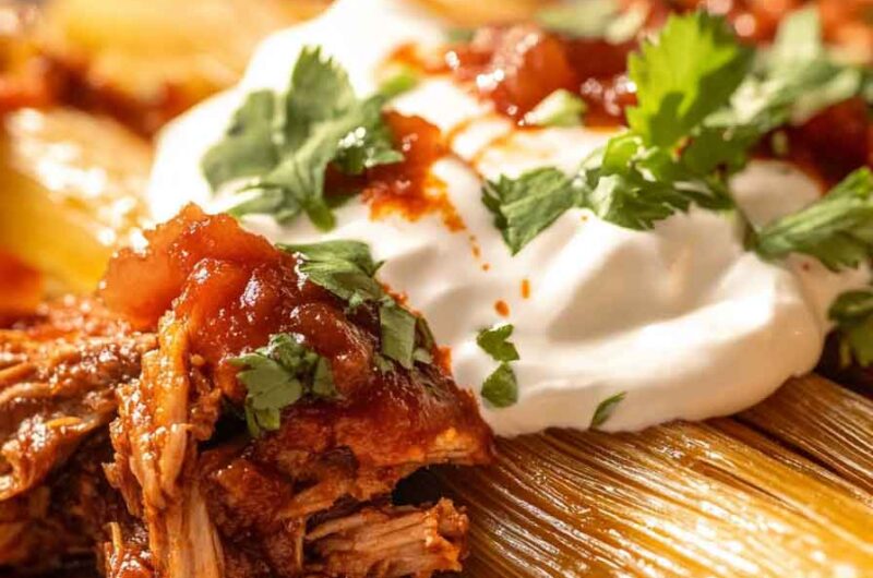 Pork Tamales Rojos