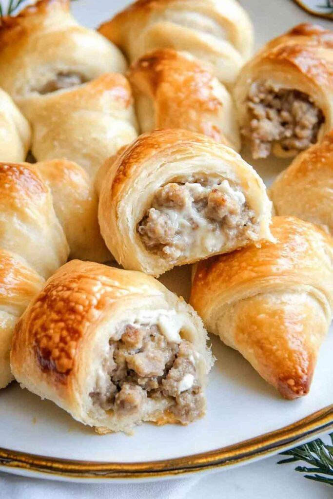 How to Make Sausage Cream Cheese Crescent Rolls