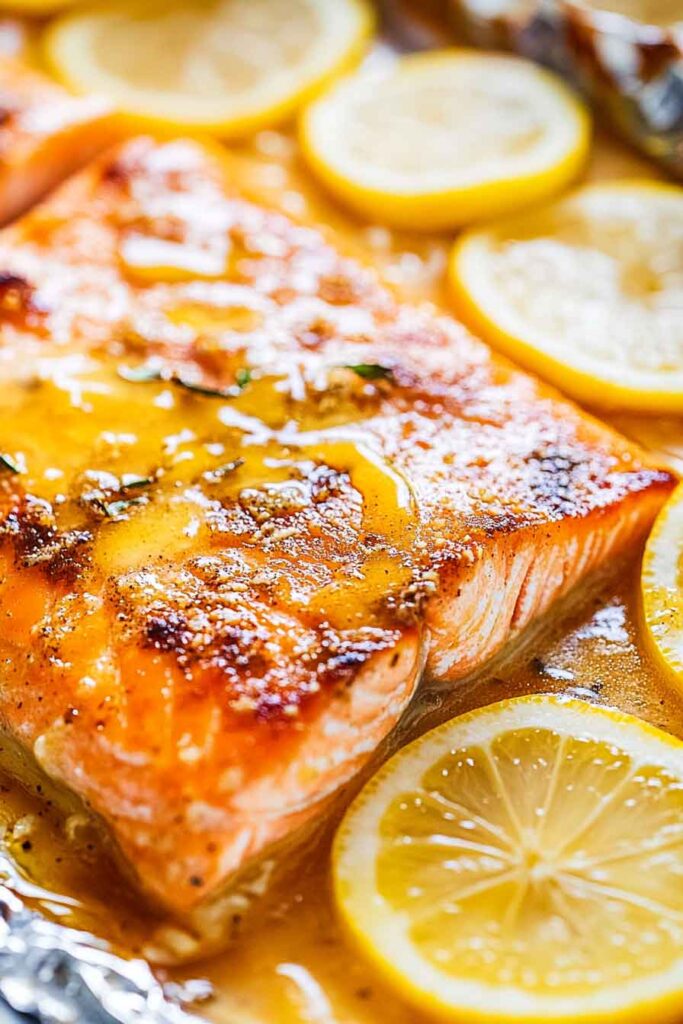 Ingredients for Lemon Garlic Butter Salmon