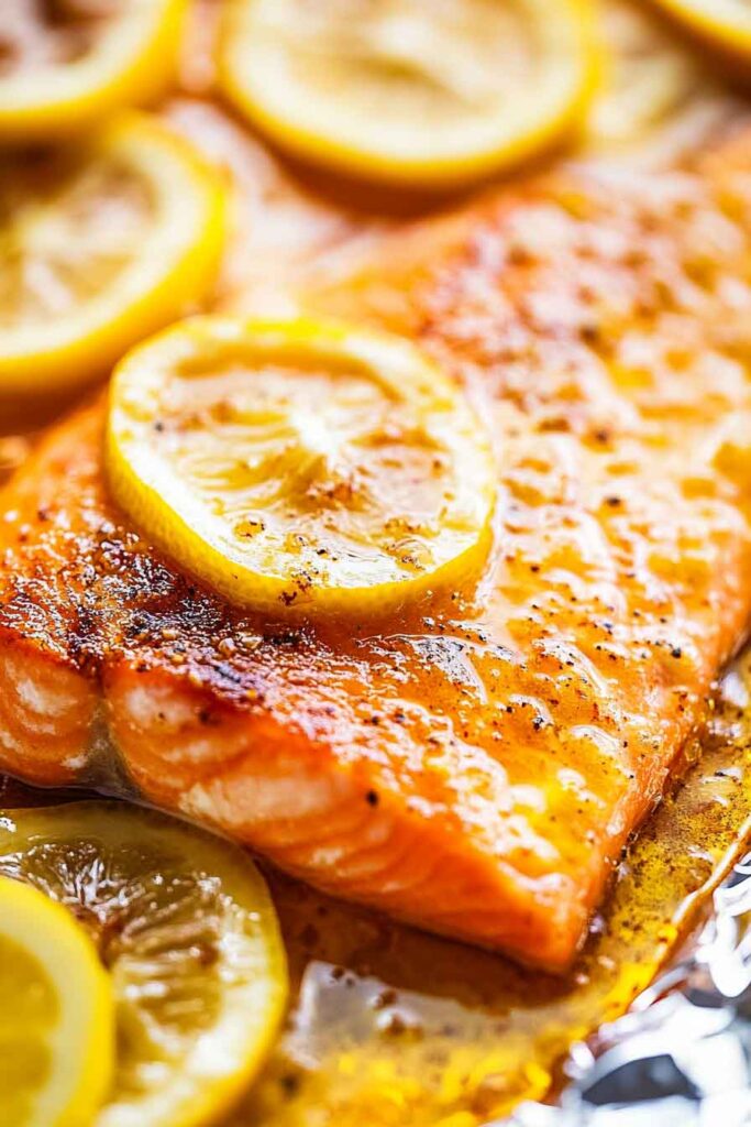 How to Make Sheet Pan Lemon Garlic Butter Salmon