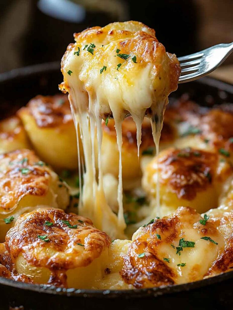 Ingredients for Slow Cooker Cheesy Scalloped Potatoes