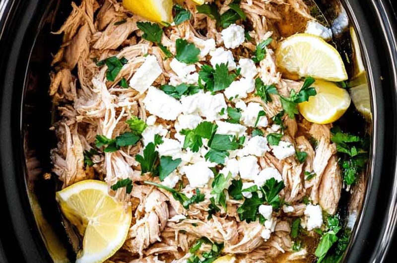 Slow Cooker Greek Chicken