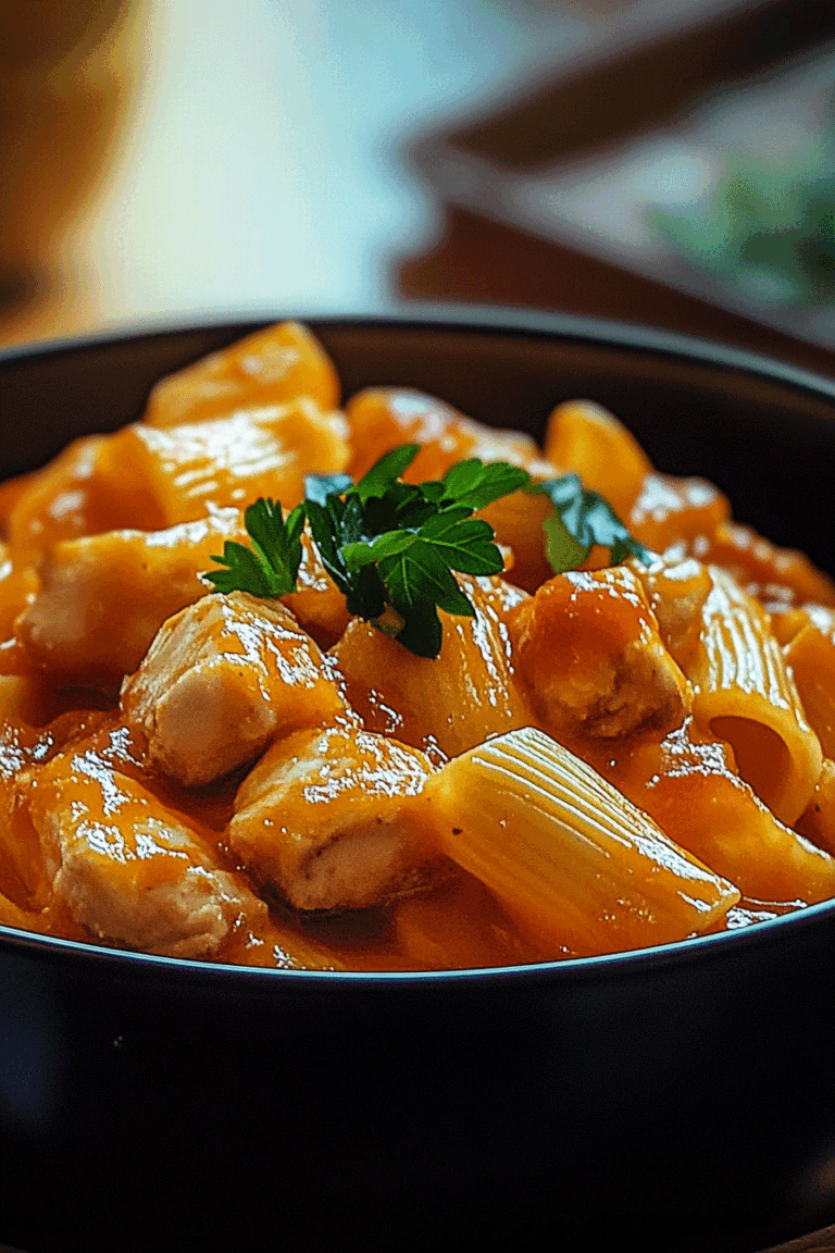 Smoky Bbq Chicken Cheddar Pasta Bake