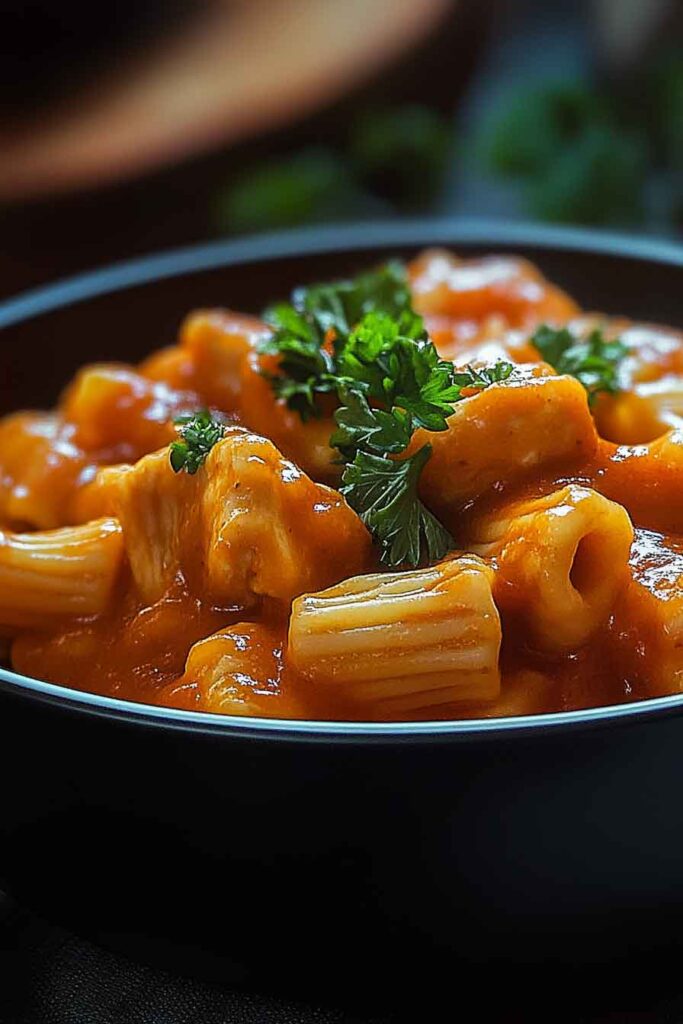 Smoky Bbq Chicken Cheddar Pasta Bake