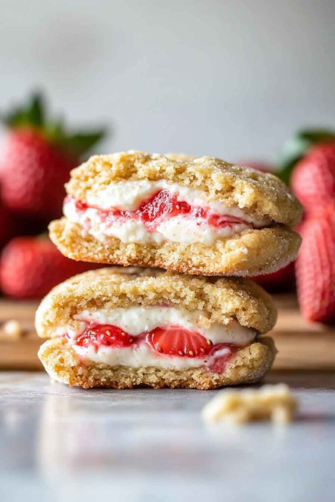 Ingredients for the Strawberry Cheesecake Filling