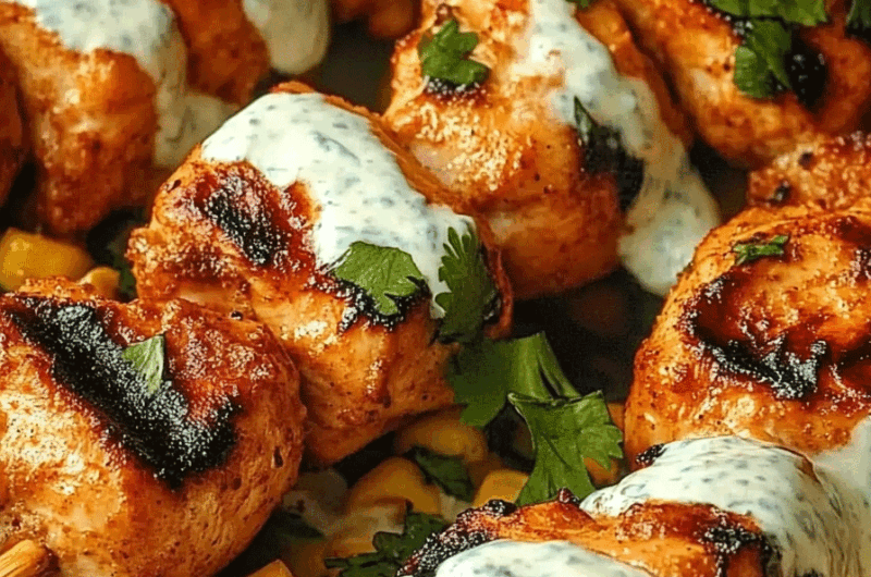 Street Corn Chicken Rice Bowl