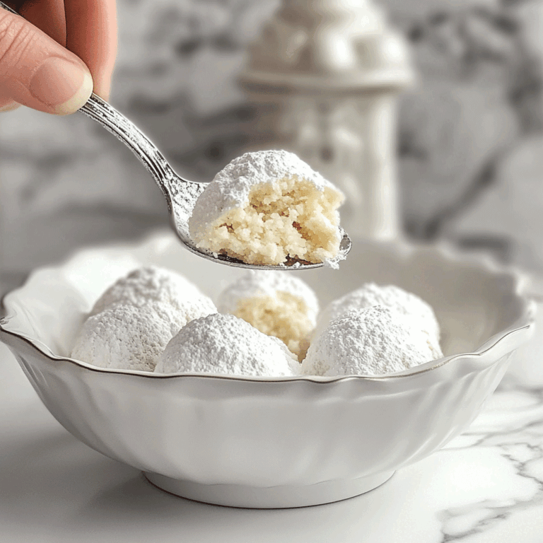 Sweetened Condensed Milk Snowball Cookies