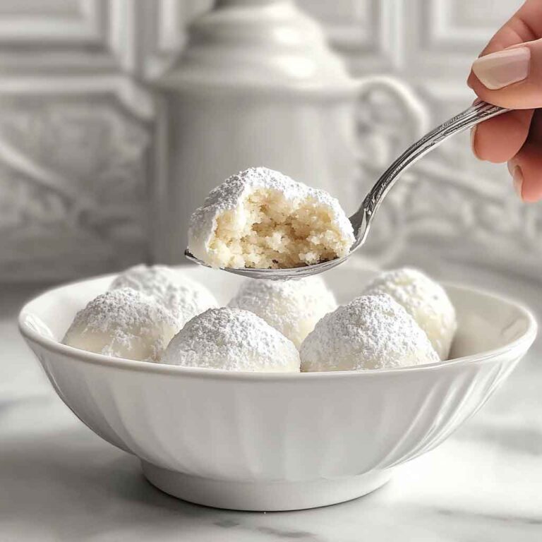 Sweetened Condensed Milk Snowball Cookies
