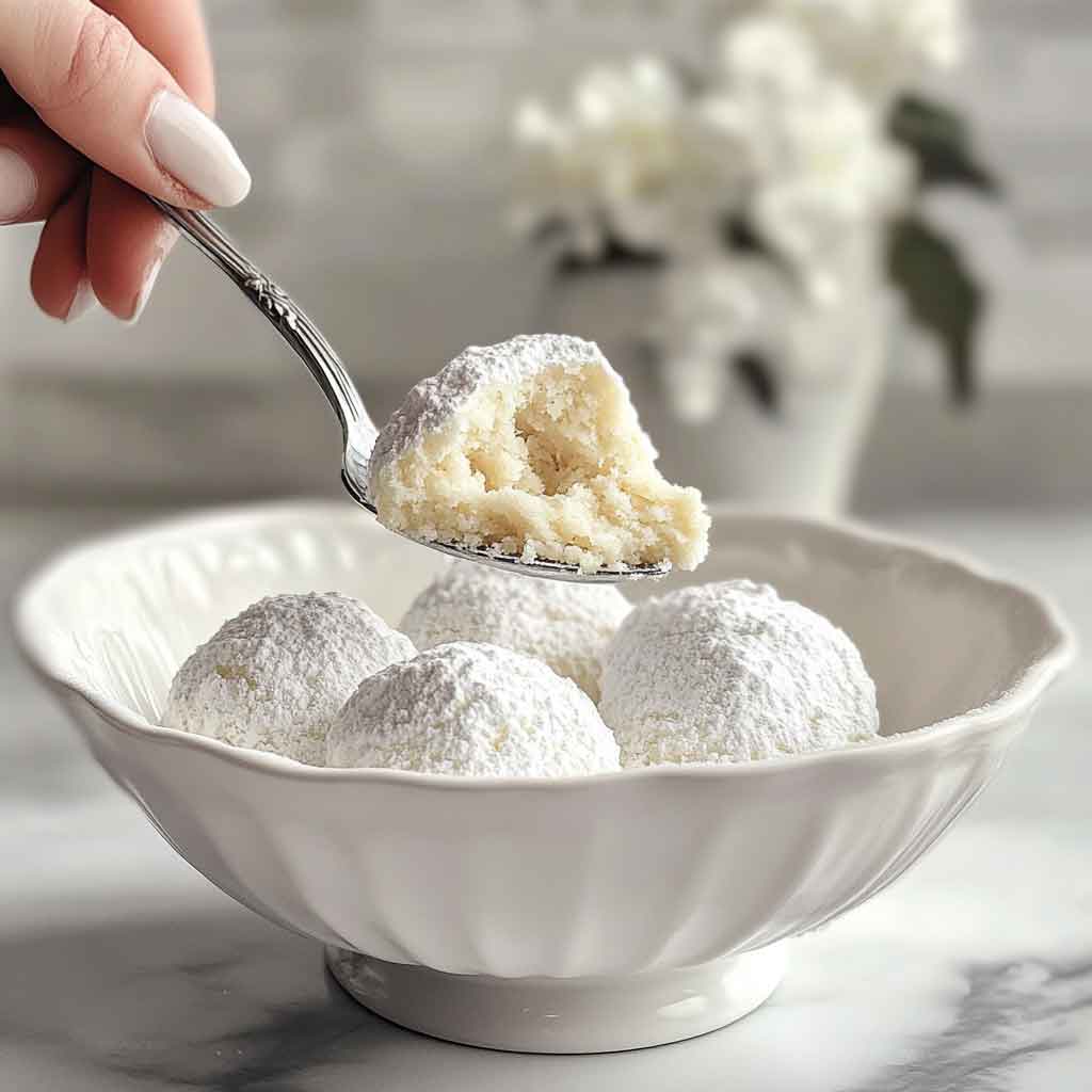 How to Make Sweetened Condensed Milk Snowball Cookies