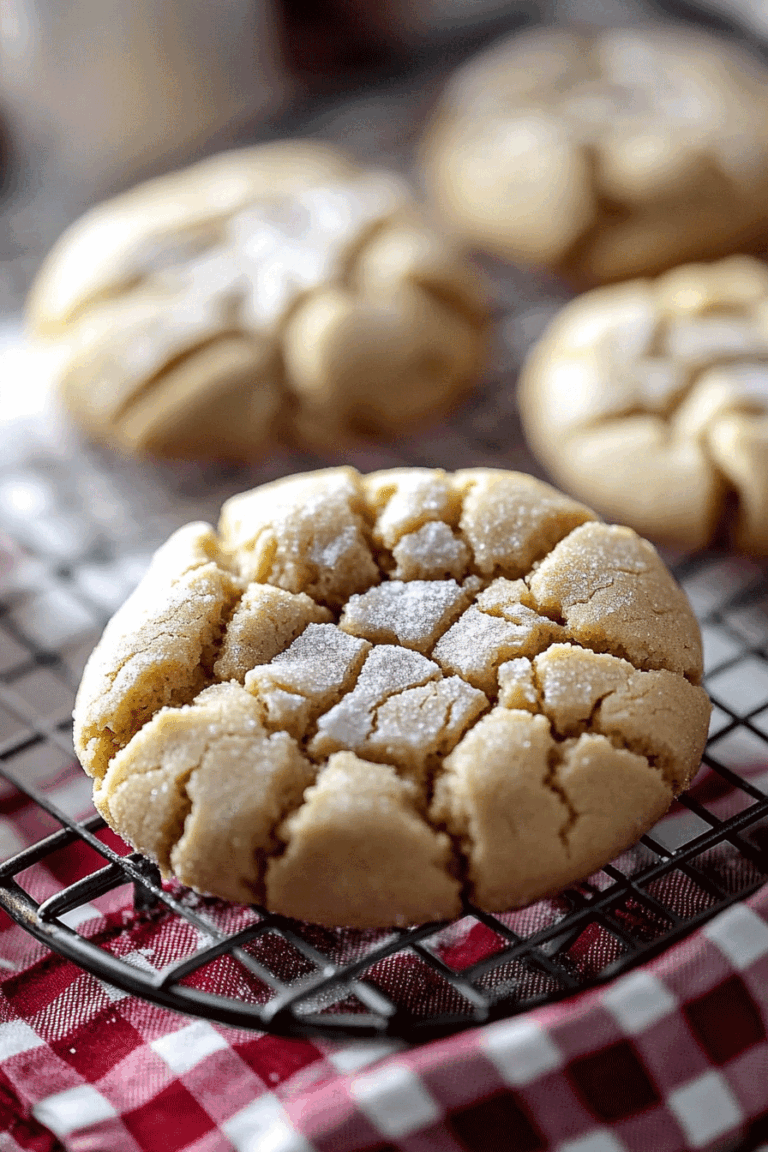 Thick And Chewy Peanut Butter Cookies
