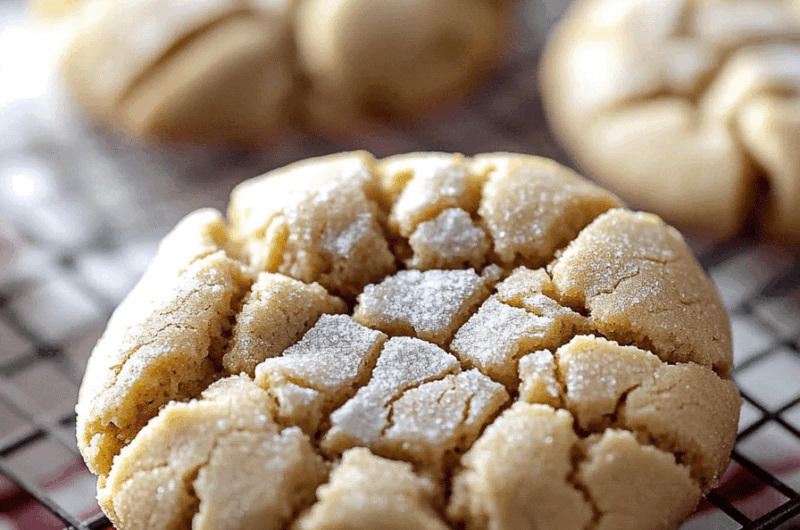 Thick And Chewy Peanut Butter Cookies
