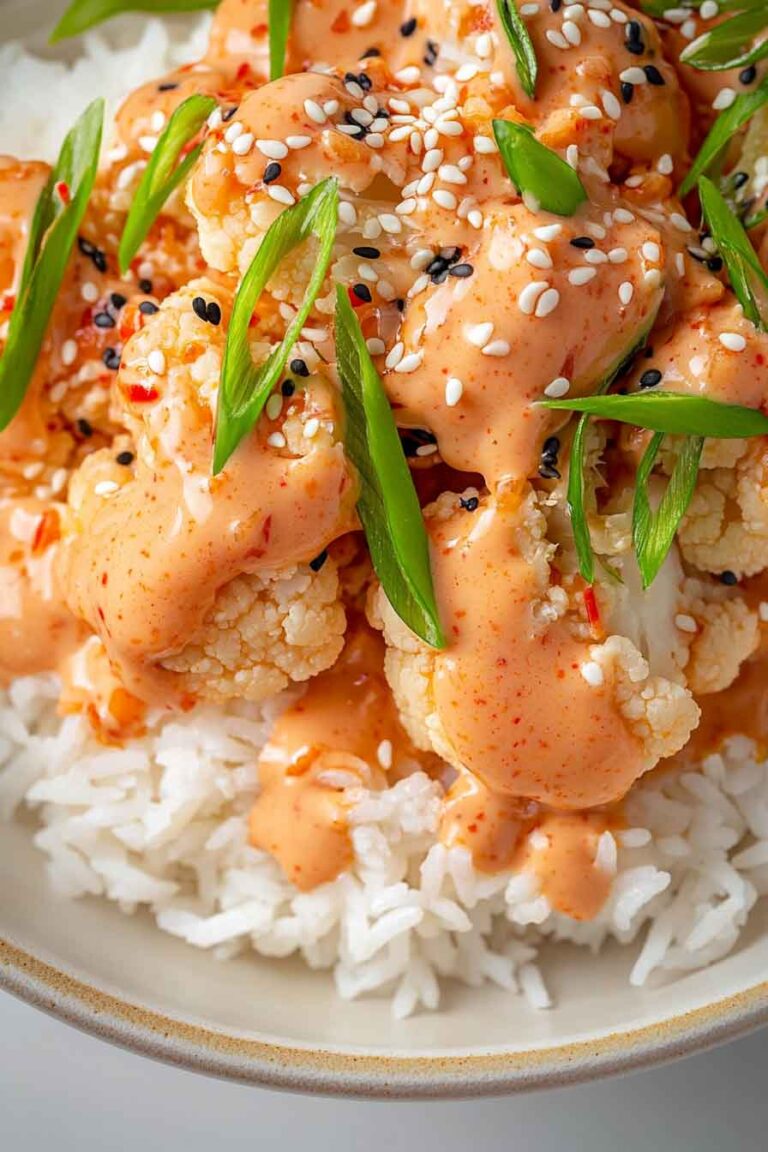 Vegan Bang Bang Cauliflower