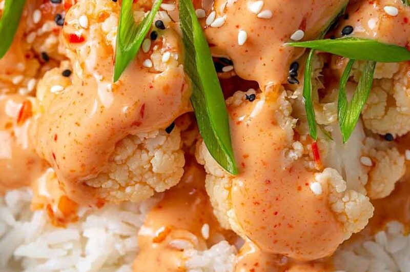 Vegan Bang Bang Cauliflower