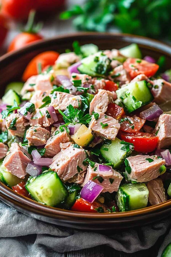 10 Minute Mediterranean Tuna 