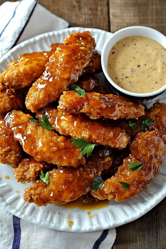 Ingredients for Air Fryer Honey BBQ Chicken Tenders