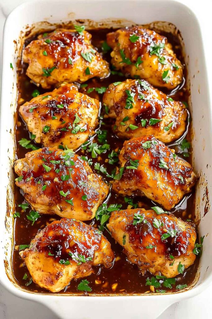 How to Make Baked Garlic Brown Sugar Chicken
