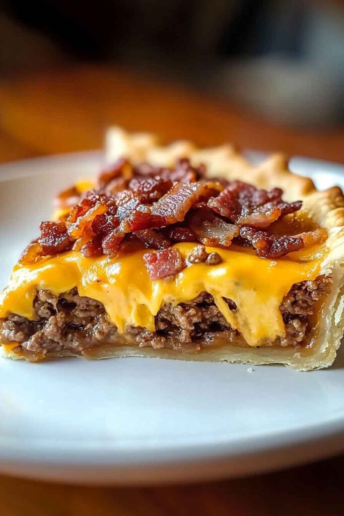 Carnivore Bacon Cheeseburger Pie Recipe