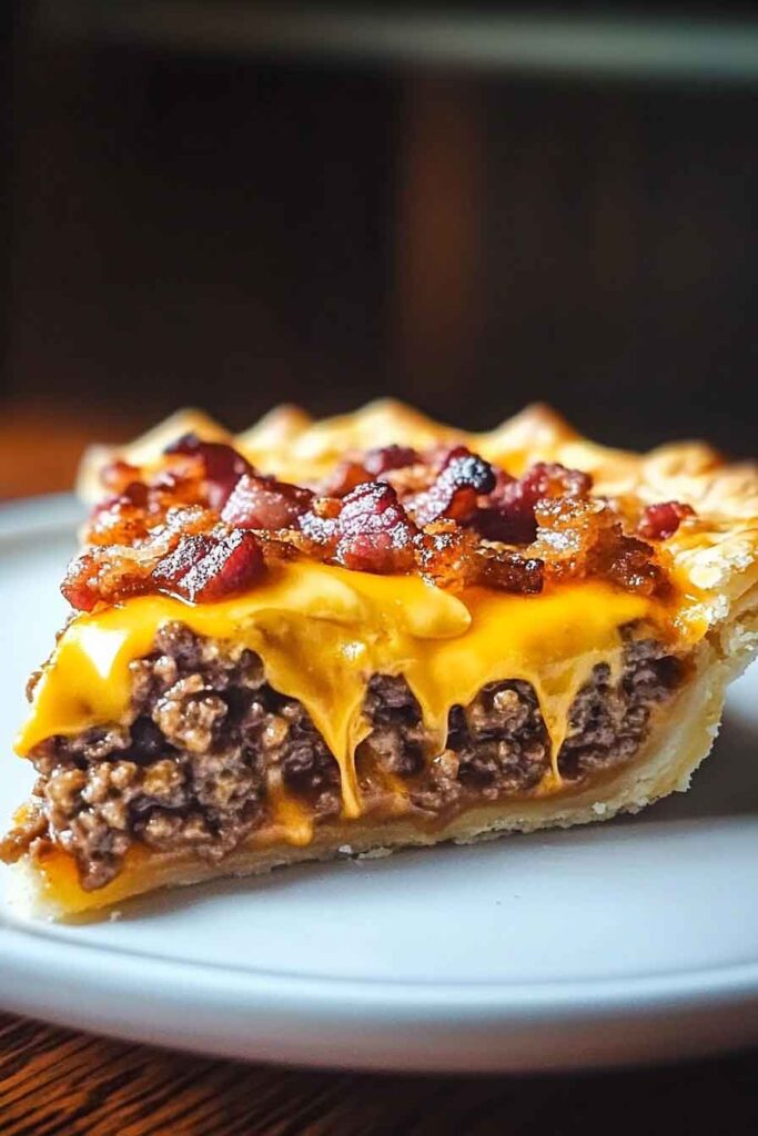 Carnivore Bacon Cheeseburger Pie Recipe