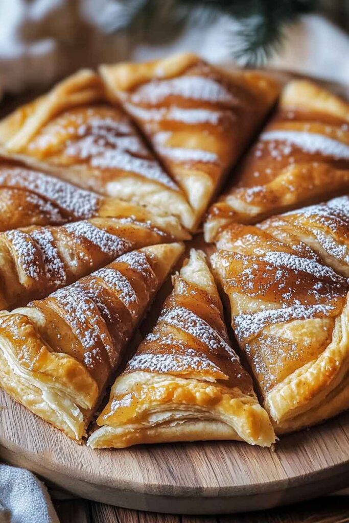 Ingredients for Cinnamon Sugar Crescent Roll Pizza