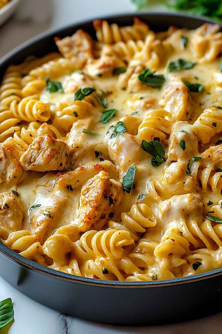 Creamy Cajun Chicken Pasta Bake