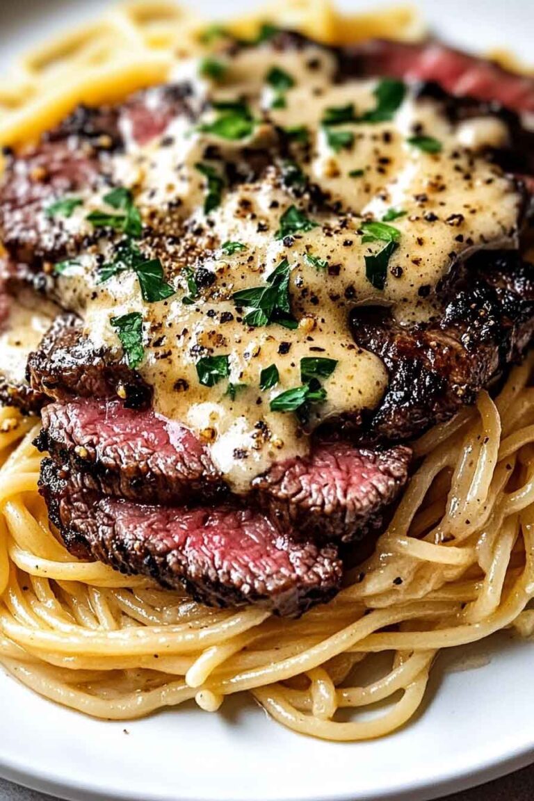 Garlic Butter Steak Lightning Noodles