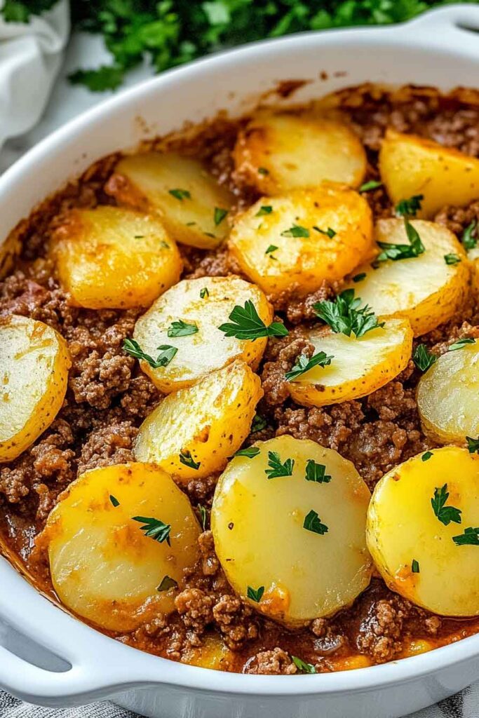 Hobo Casserole Ground Beef Recipe