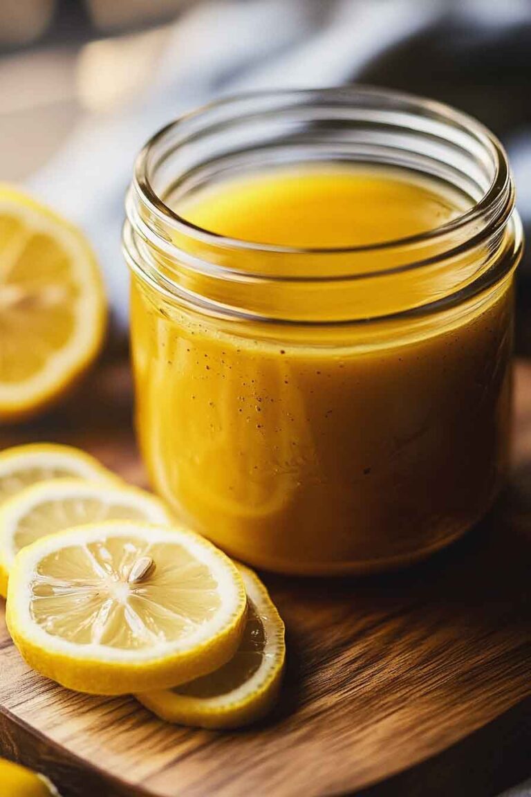 Honey Lemon Vinaigrette Salad Dressing Recipe