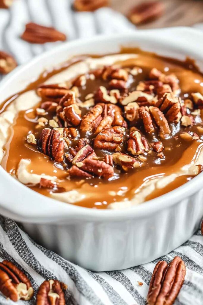 How to Make No Bake Pecan Pie Dip