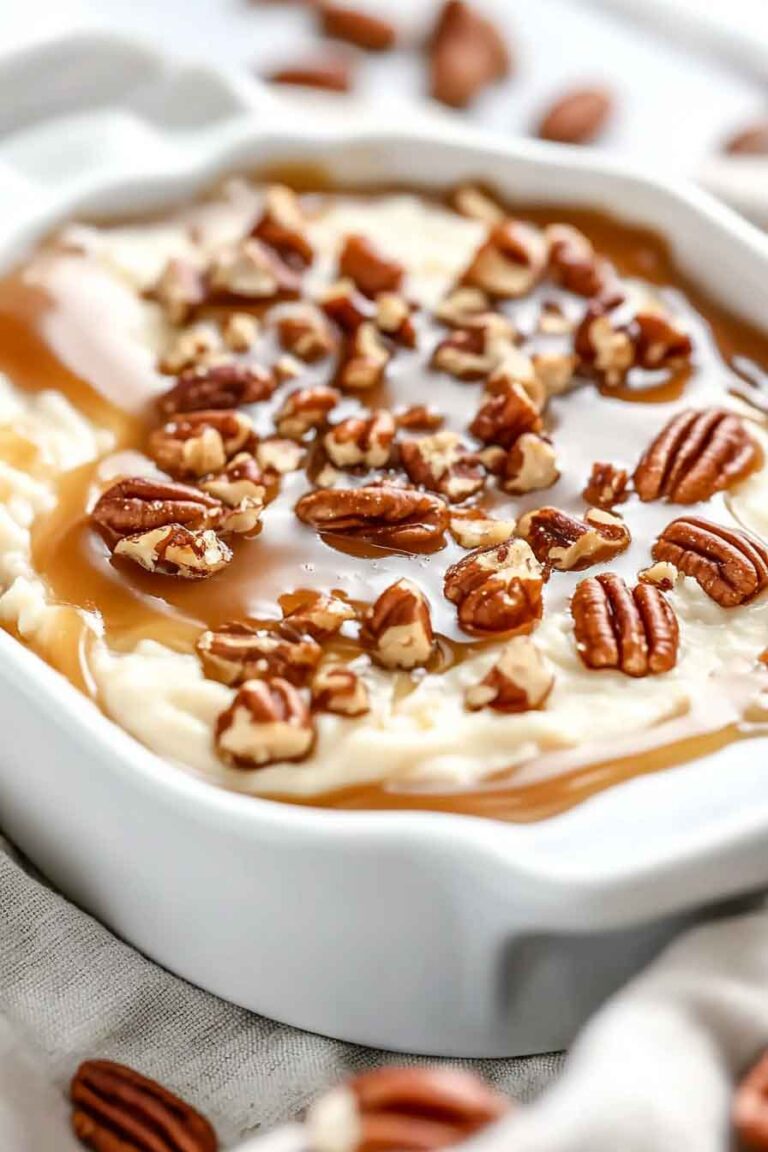 No Bake Pecan Pie Dip