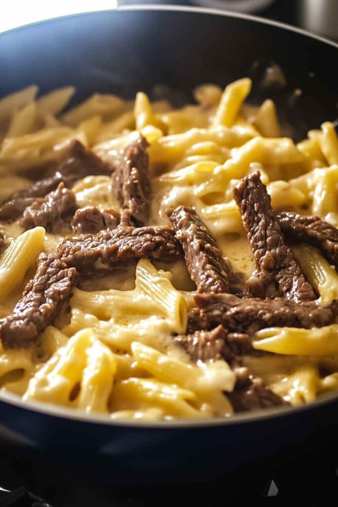 Storing One Pot Philly Cheesesteak Pasta